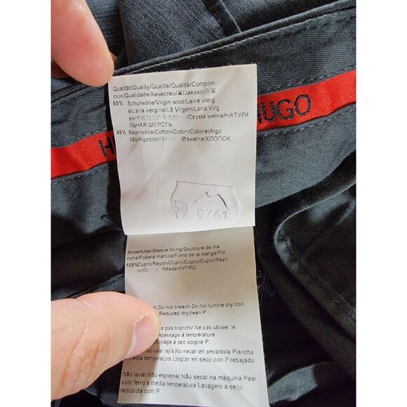 Hugo Boss Men's Wool Blend Dress Pants - 40R - Picture 6 of 8